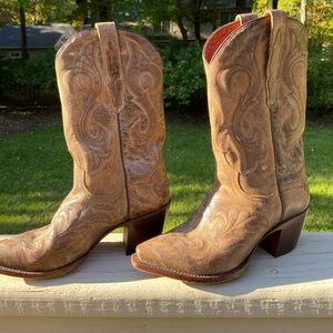 Dan Post Women's El Paso Vintage Leather Boot